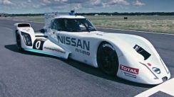 Driving Nissan’s 750HP Hybrid Le Mans Dart-Shaped Racer