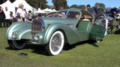 1935 Bugatti Aerolithe Coupe Wows at Car Show