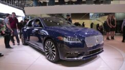2017 Lincoln Continental at the Detroit Auto Show
