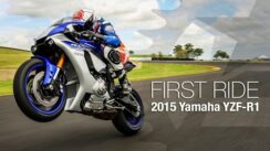 2015 Yamaha YZF-R1 First Ride