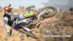 2016 Yamaha YZ450F First Ride