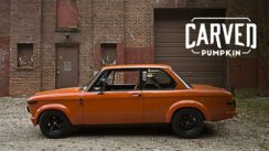 This BMW 2002 Is A Carved Pumpkin