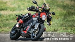 2016 Victory Empulse TT First Ride