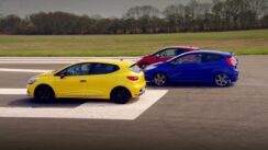 Peugeot 208 GTi vs Renault Clio 200 Vs Ford Fiesta ST