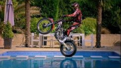 Motorcycle Riding in the House