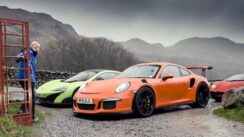 Lamborghini Aventador SV vs Porsche 911 GT3 RS vs McLaren 675LT