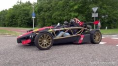 Supercharged Ariel Atom Start Up & Acceleration