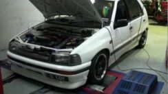 Daihatsu Charade GTti Turbo Dyno Run