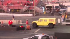 A Hummer on a Drag Strip