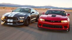 2016 Ford Mustang Shelby GT350R vs 2015 Chevrolet Camaro Z/28