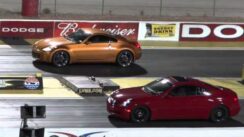 2005 Nissan 350z vs 2006 Infiniti g35 Drag Race