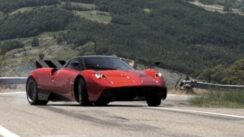 Testing the Pagani Huayra Hypercar