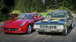 1970 Oldsmobile Cruiser vs 2012 Ferrari FF Family Cruisers