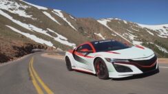 Racing the 2016 Acura NSX Up a Mountain